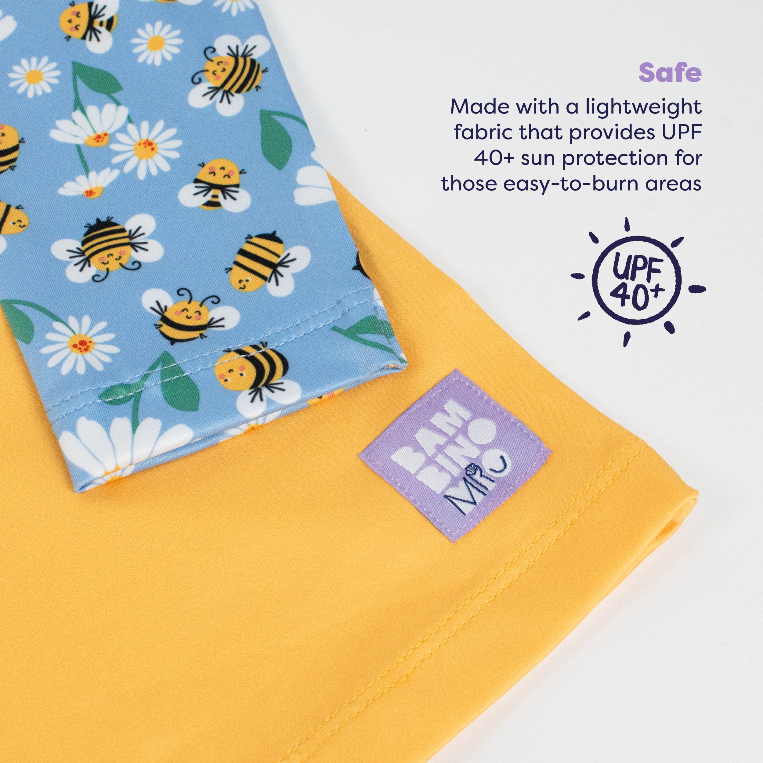 bambino-mio-baby-uv-shirt-upf-40-flei-ige-bienchen image 3