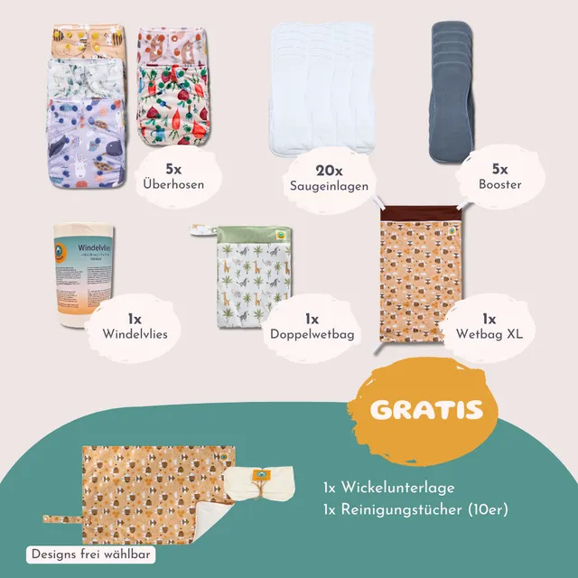 lumina-startpaket-stoffwindeln-one-size-5-17-kg image 1