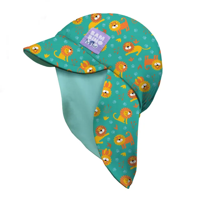 bambino-mio-upf-40-wende-schwimmhut-coole-katzen image 1