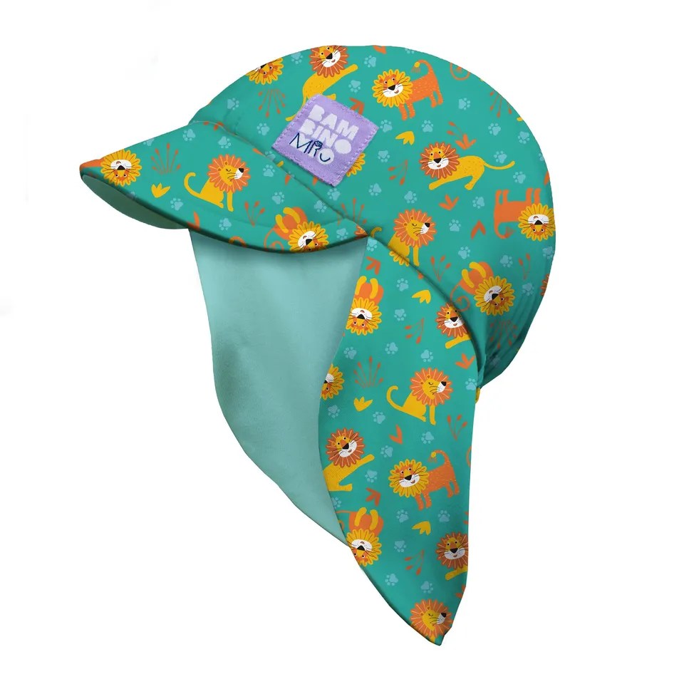 bambino-mio-upf-40-wende-schwimmhut-coole-katzen image 1