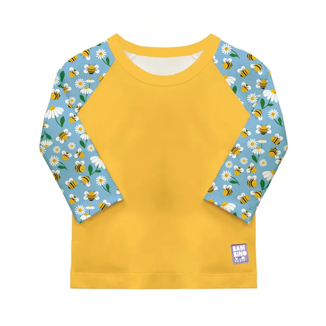 bambino-mio-baby-uv-shirt-upf-40-flei-ige-bienchen image 1