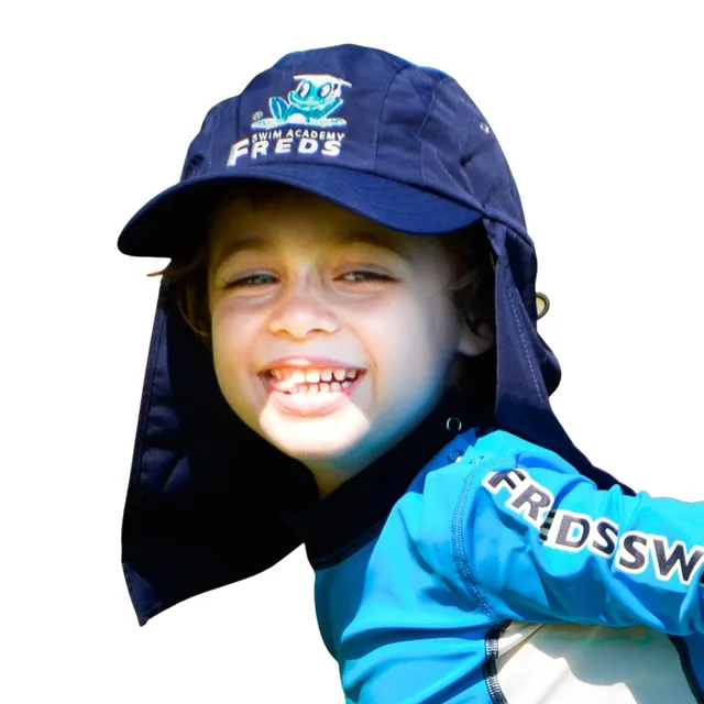 freds-swim-academy-protect-cap-blau-sonnenkappe-uv-80 image 1