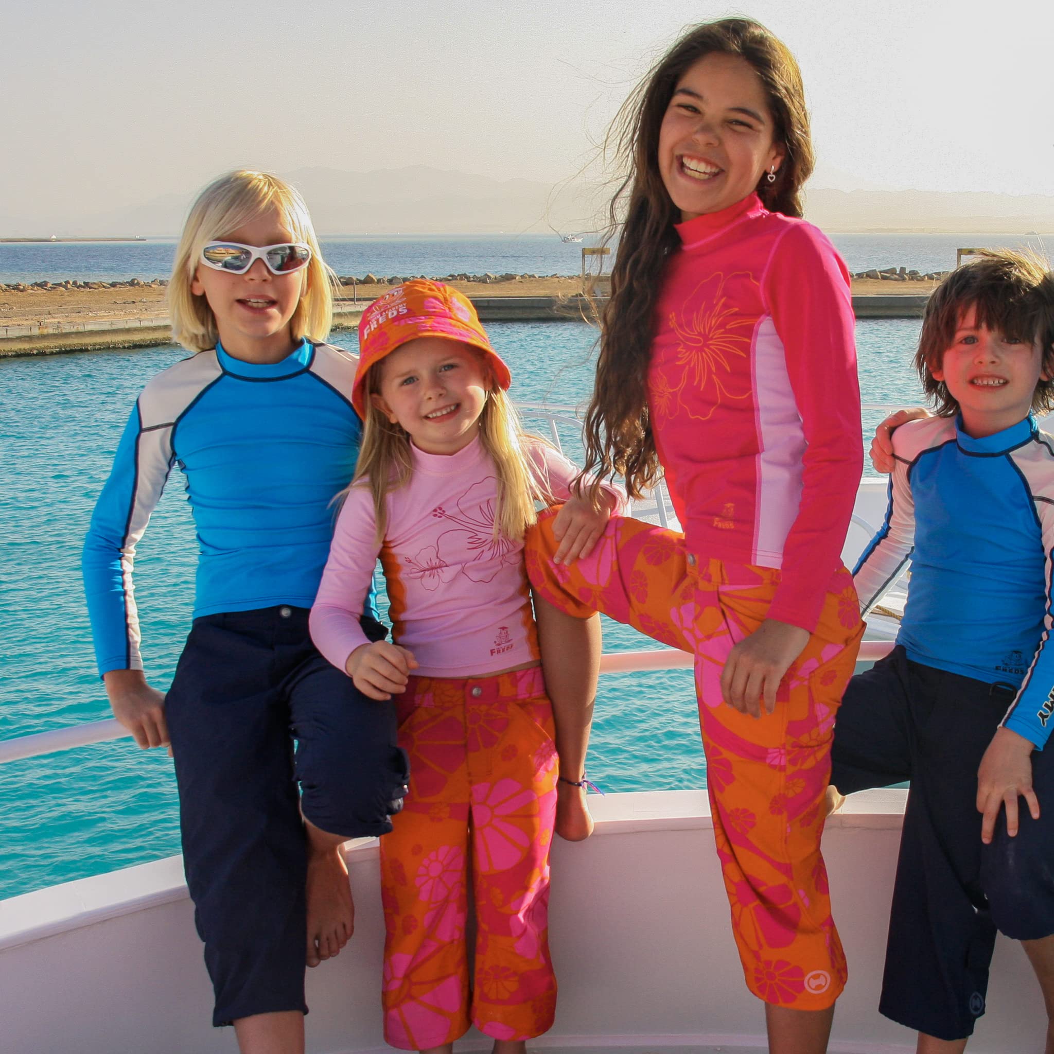 freds-swim-academy-3-4-sun-protection-pants-candyflower-uv-80-badehose image 5
