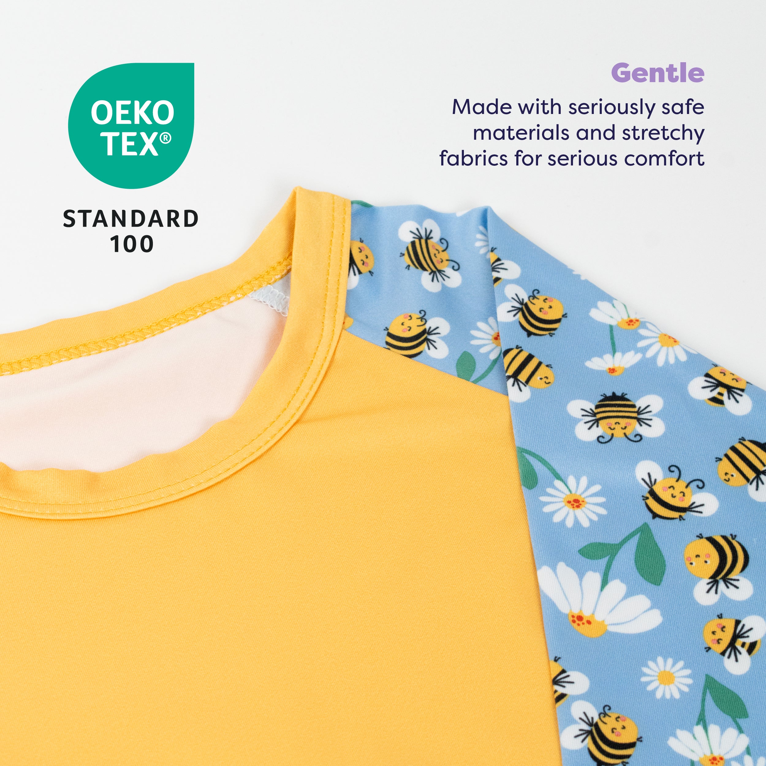 bambino-mio-baby-uv-shirt-upf-40-flei-ige-bienchen image 2