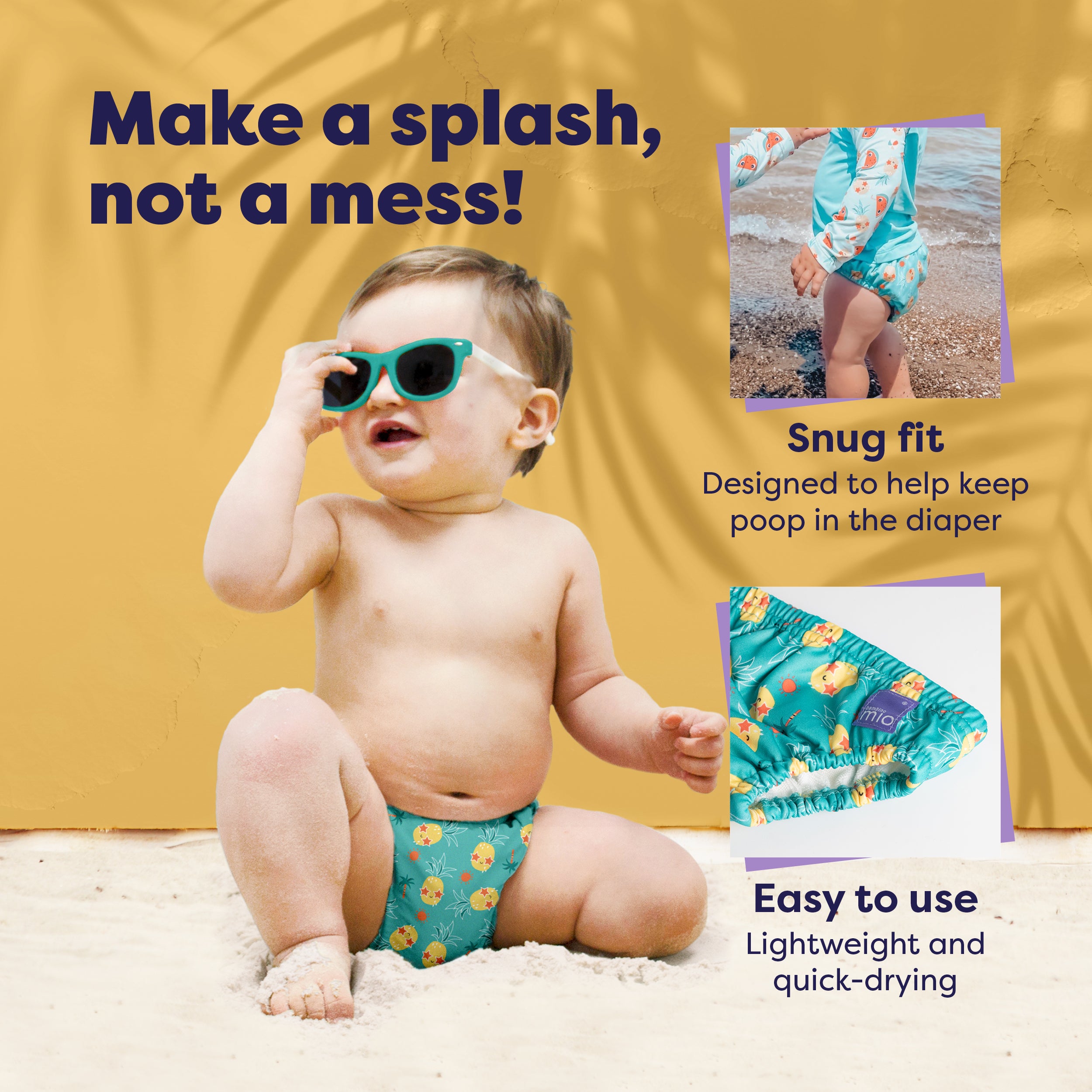 bambino-mio-wiederverwendbare-schwimmwindel-2er-pack-melone-und-ananas image 2
