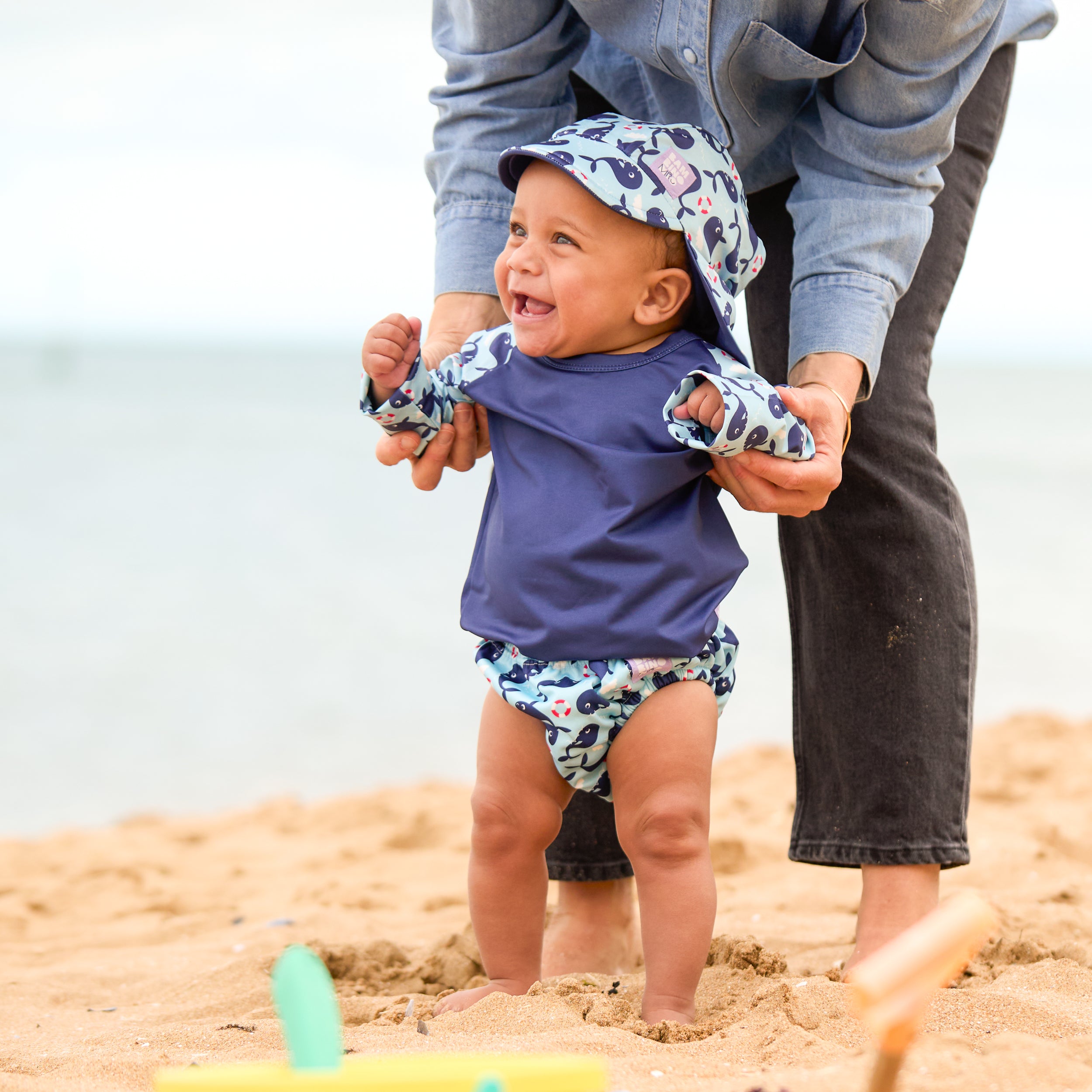 bambino-mio-3-teiliges-baby-schwimmset-blauer-wal image 6