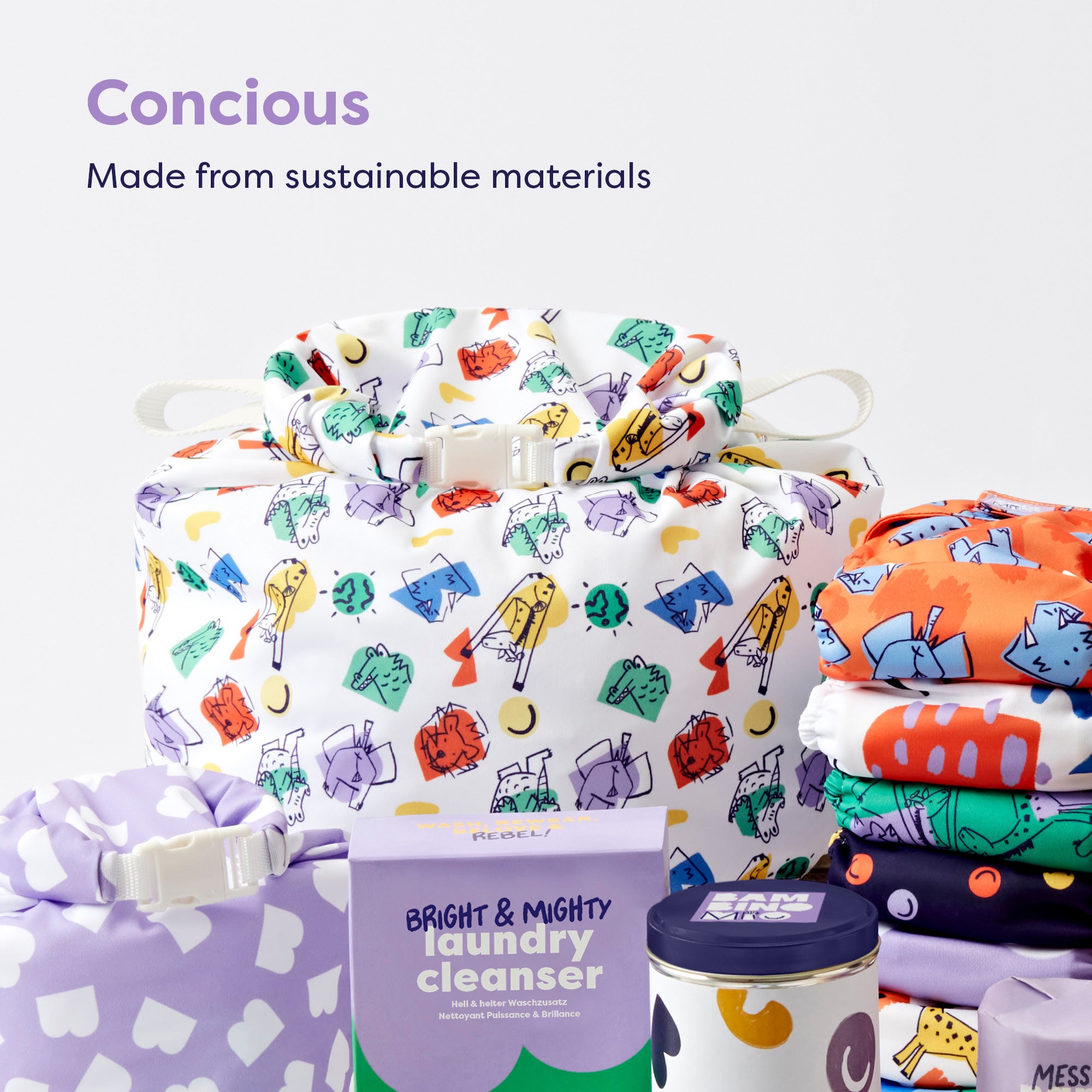 bambino-mio-out-about-wet-diaper-bag-nautical-nasstasche image 3