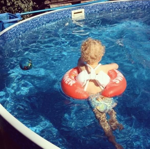Perfekt für Babyschwimmen