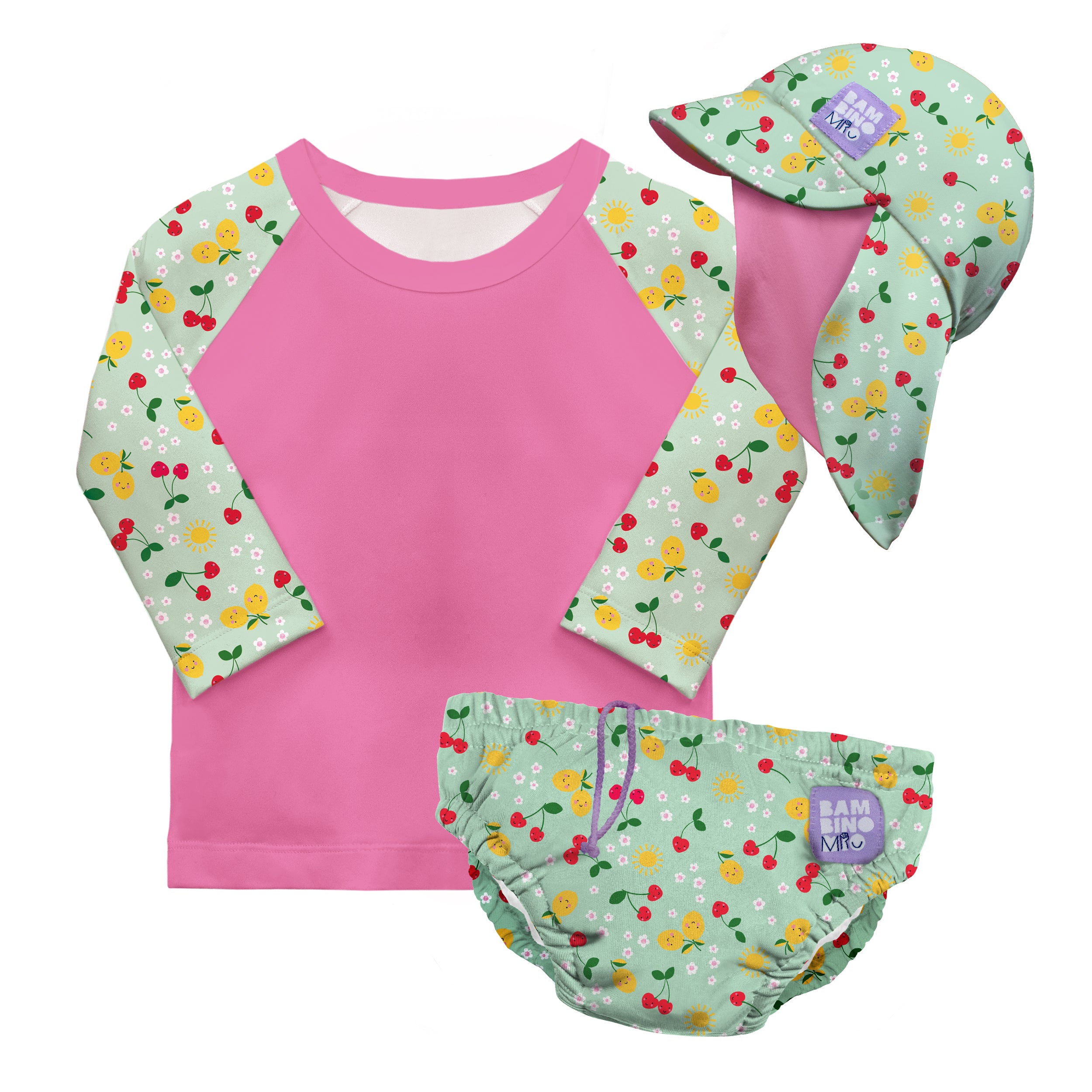 bambino-mio-3-teiliges-baby-schwimmset-fruchtiges-obst image 1