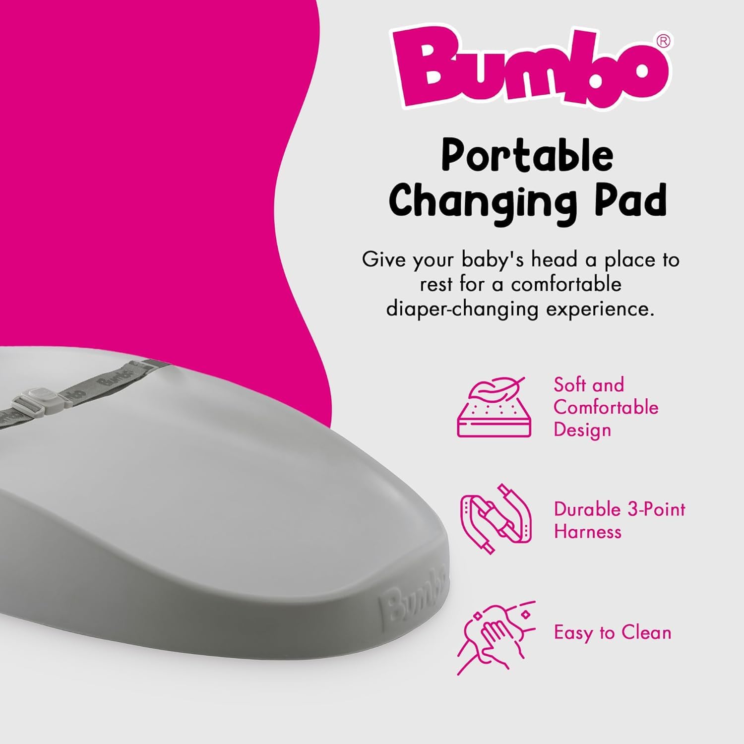 bumbo-wickelunterlage-cool-grey-ergonomische-schaumstoff-wickelauflage image 4
