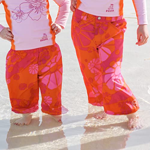 freds-swim-academy-3-4-sun-protection-pants-candyflower-uv-80-badehose image 7