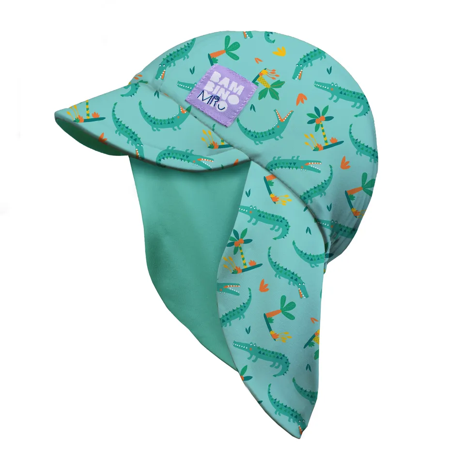 bambino-mio-wende-schwimmhut-upf-40-schlaues-kroko image 1