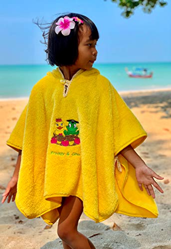 freds-swim-academy-badeponcho-fred-gina-60x55-cm-welsoft-polyester-gelb image 8