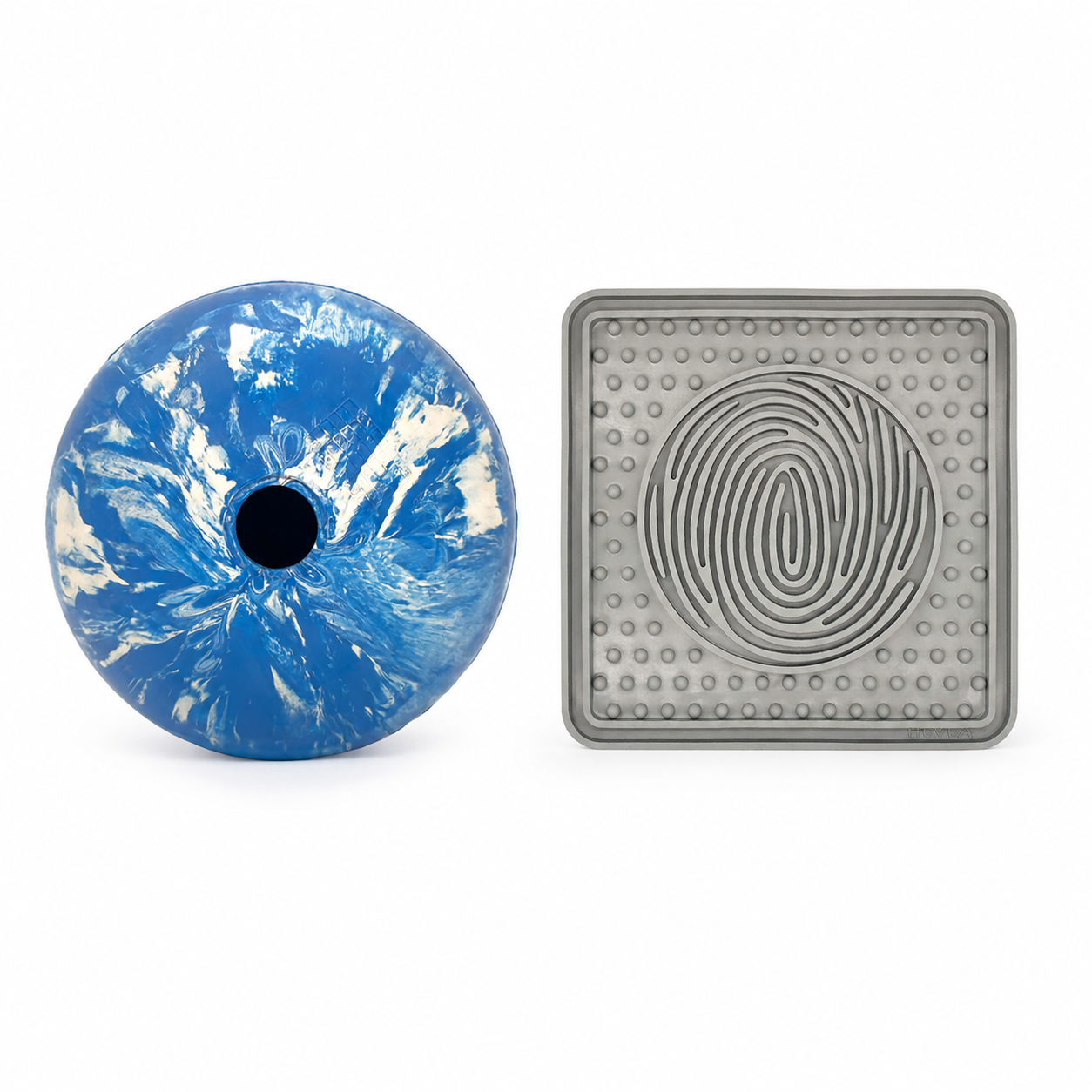 hevea-play-enrichment-set-f-r-gro-e-hunde-planet-ball-licking-mat-aus-naturkauts image 2