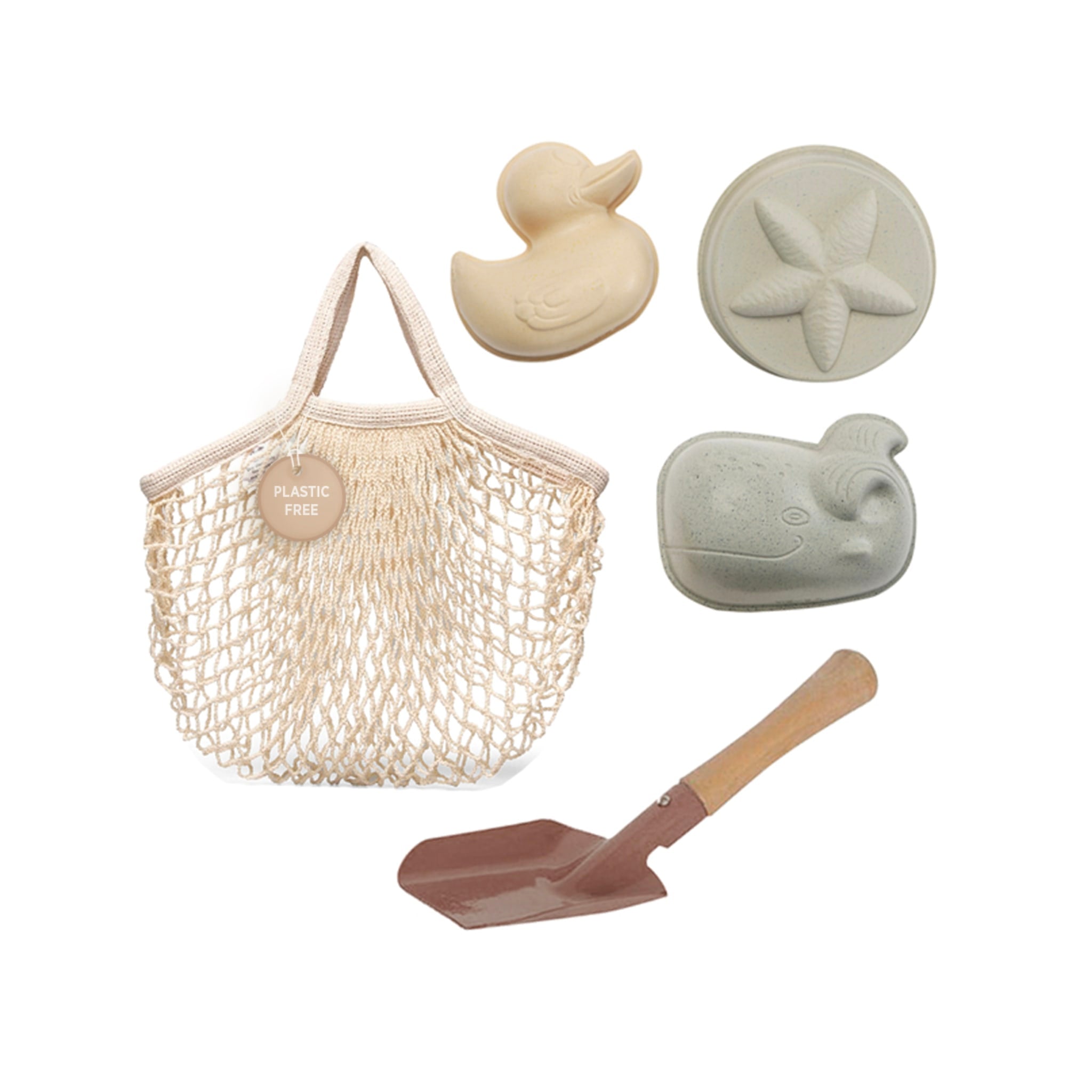 hevea-sandf-rmchen-trio-spielset-aus-naturkautschuk-ente-wal-seestern image 1