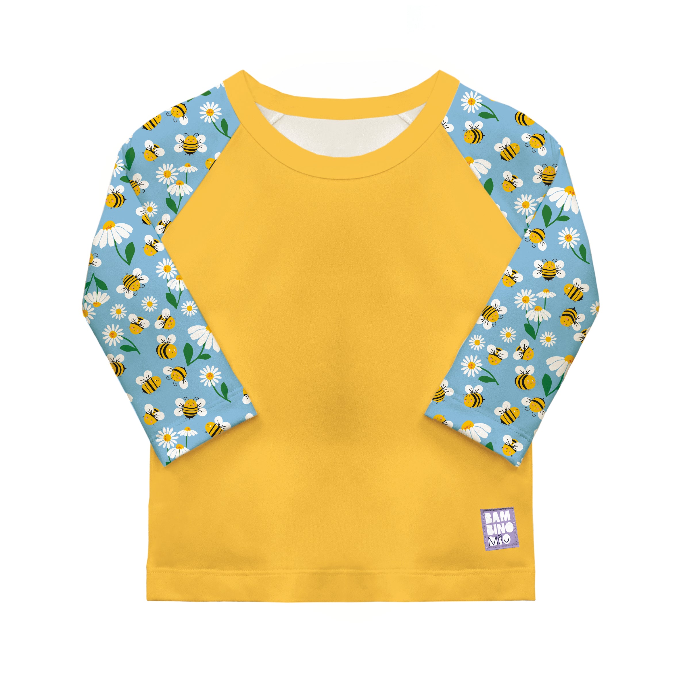 bambino-mio-baby-uv-shirt-upf-40-flei-ige-bienchen image 1