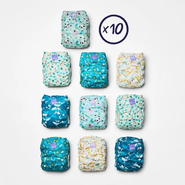 bambino-mio-miosolo-classic-all-in-one-stoffwindeln-10er-pack-animala image 1