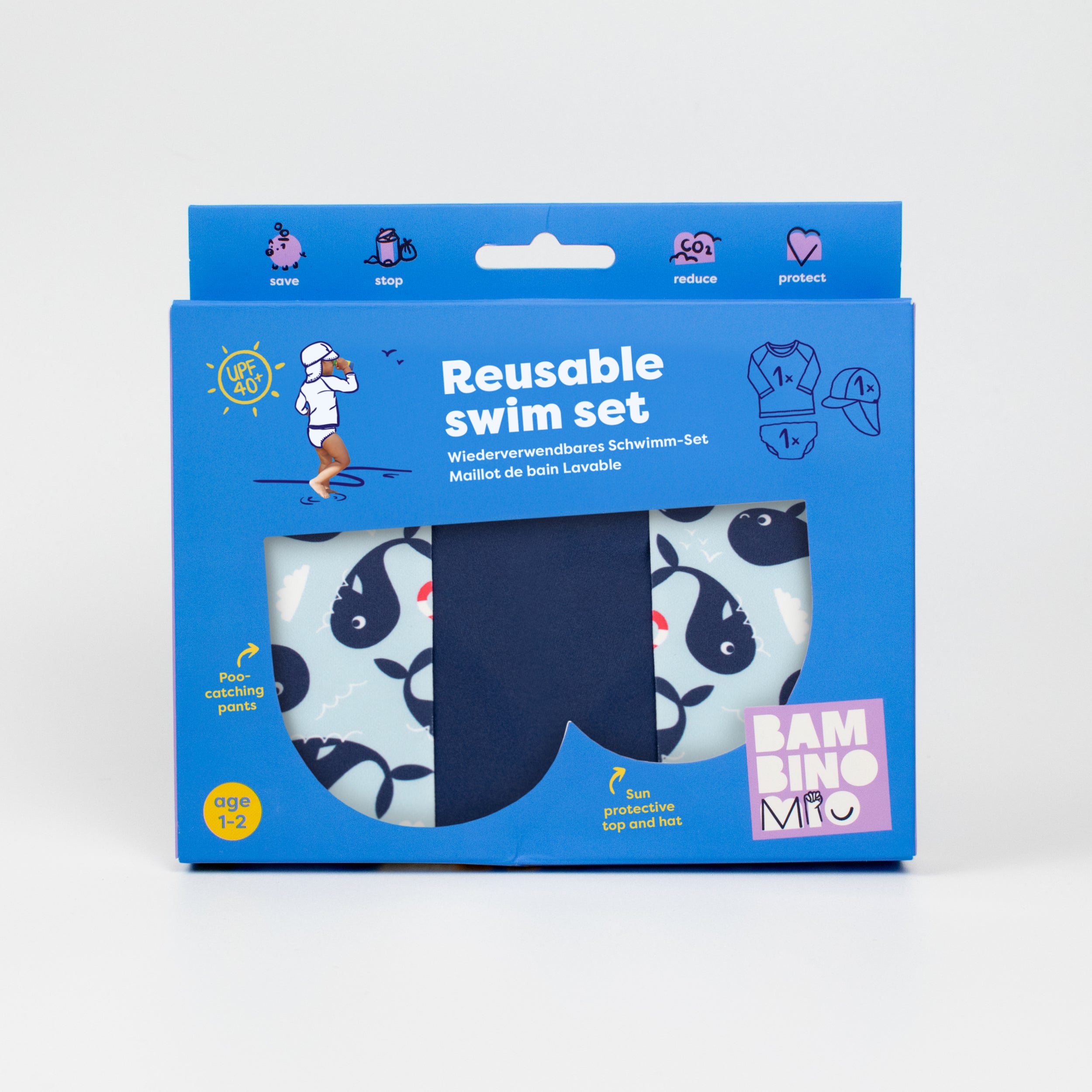 bambino-mio-3-teiliges-baby-schwimmset-blauer-wal image 7