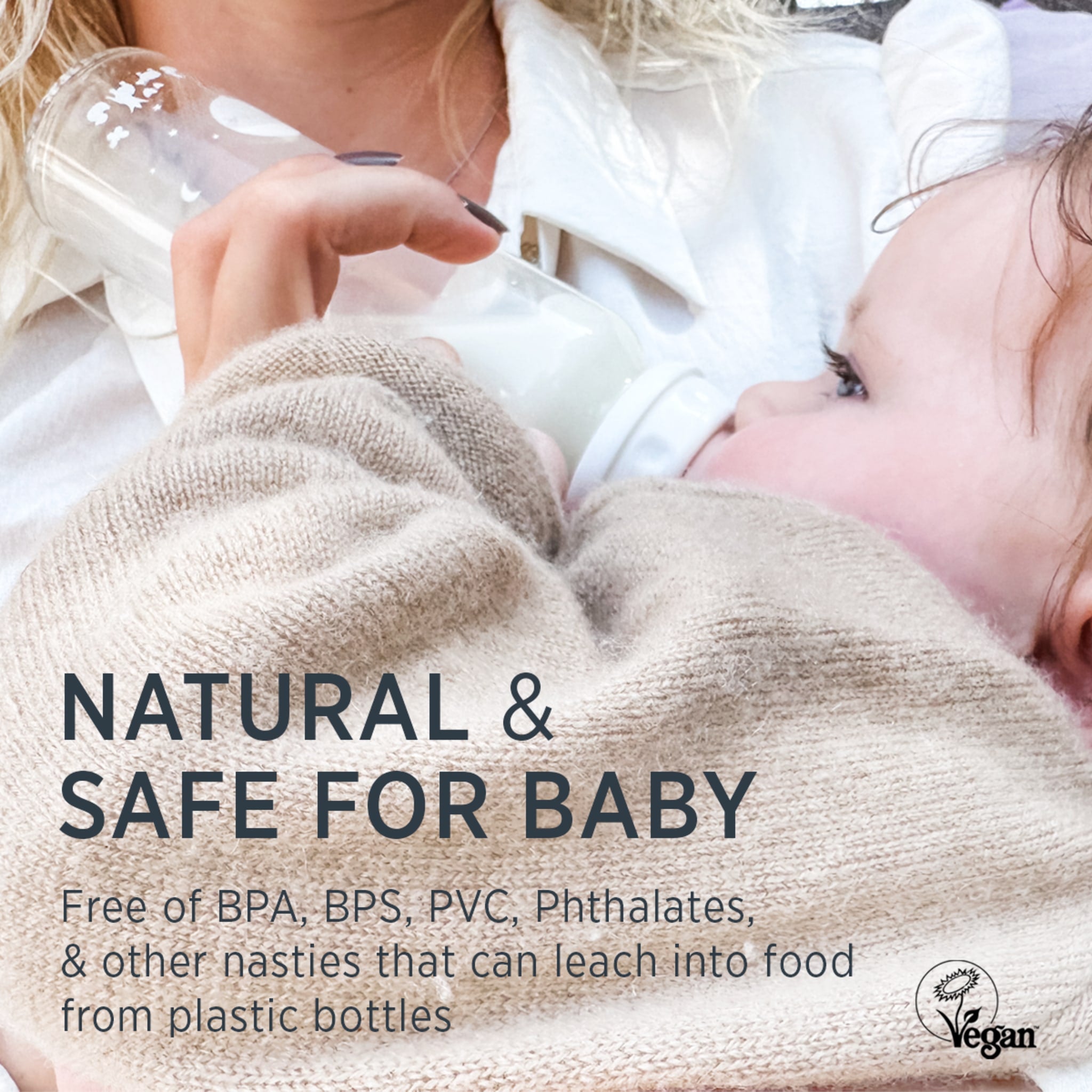 hevea-standard-neck-baby-glasflasche-240ml-einzelpack image 2