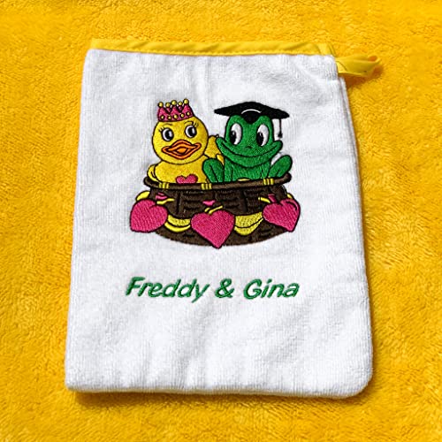 freds-swim-academy-fred-gina-waschhandschuh-gelb-f-r-babys-und-kinder image 5