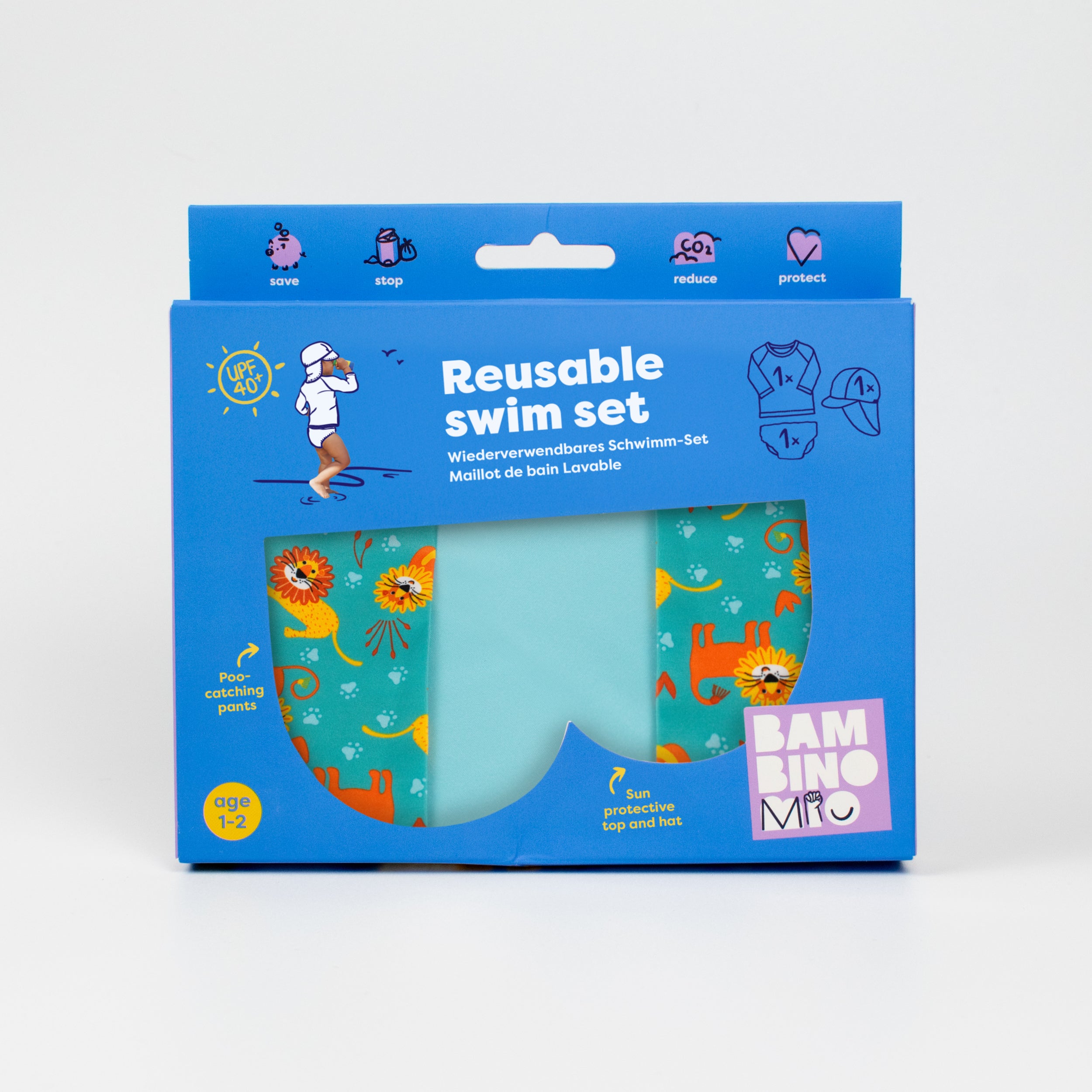 bambino-mio-3-teiliges-baby-schwimmset-coole-katzen image 7