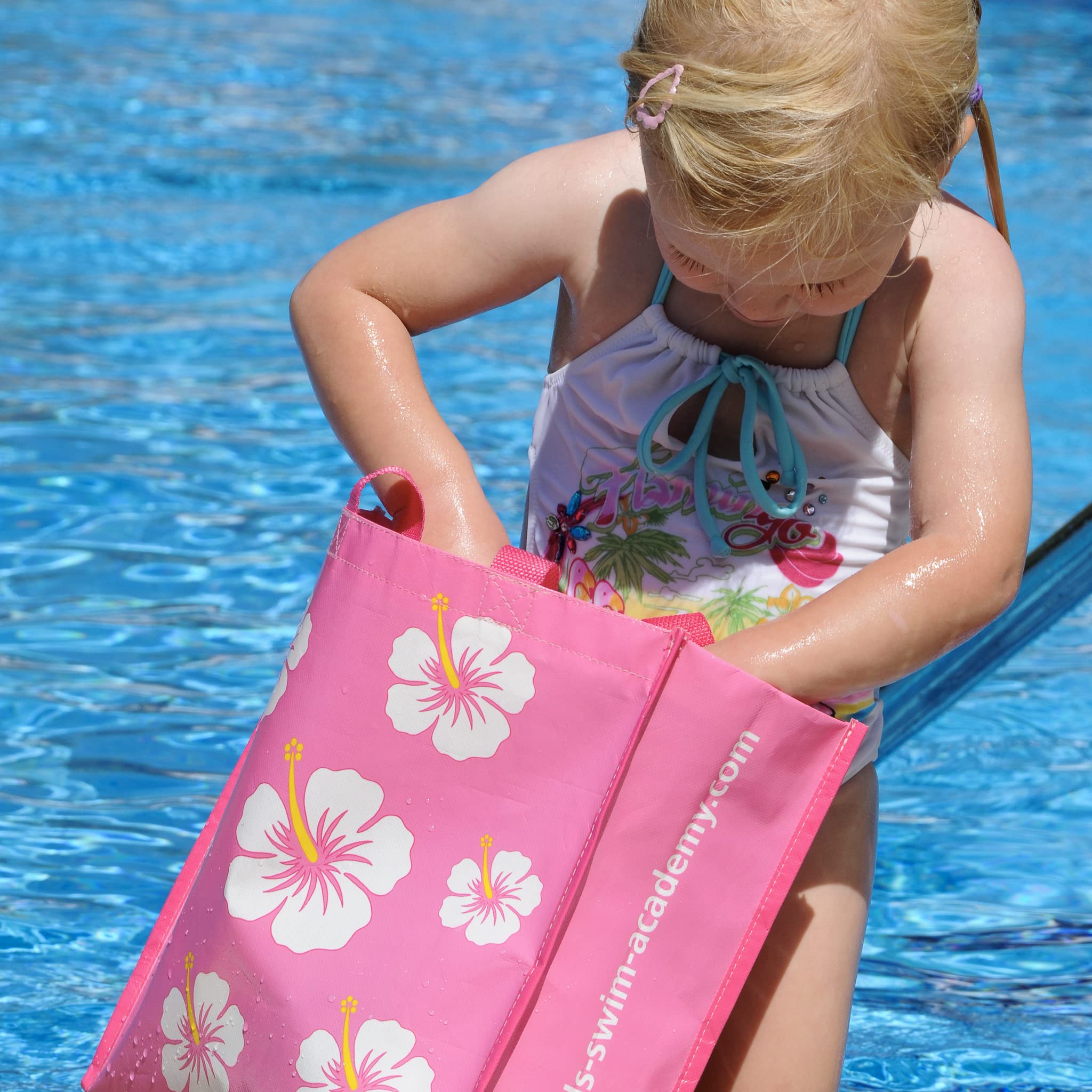 freds-swim-academy-strandtasche-hibiskus-design-set-gro-klein image 3