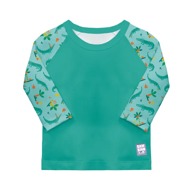 bambino-mio-baby-uv-shirt-upf-40-schlaues-kroko image 1