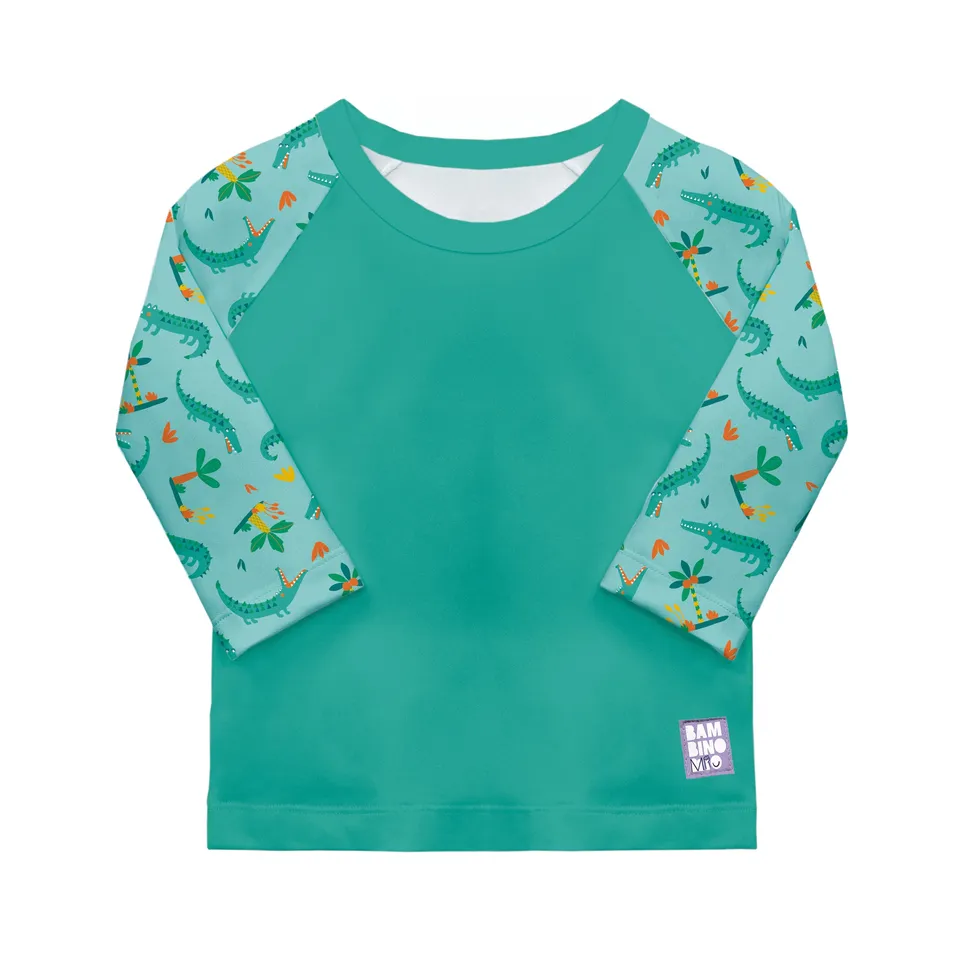 bambino-mio-baby-uv-shirt-upf-40-schlaues-kroko image 1