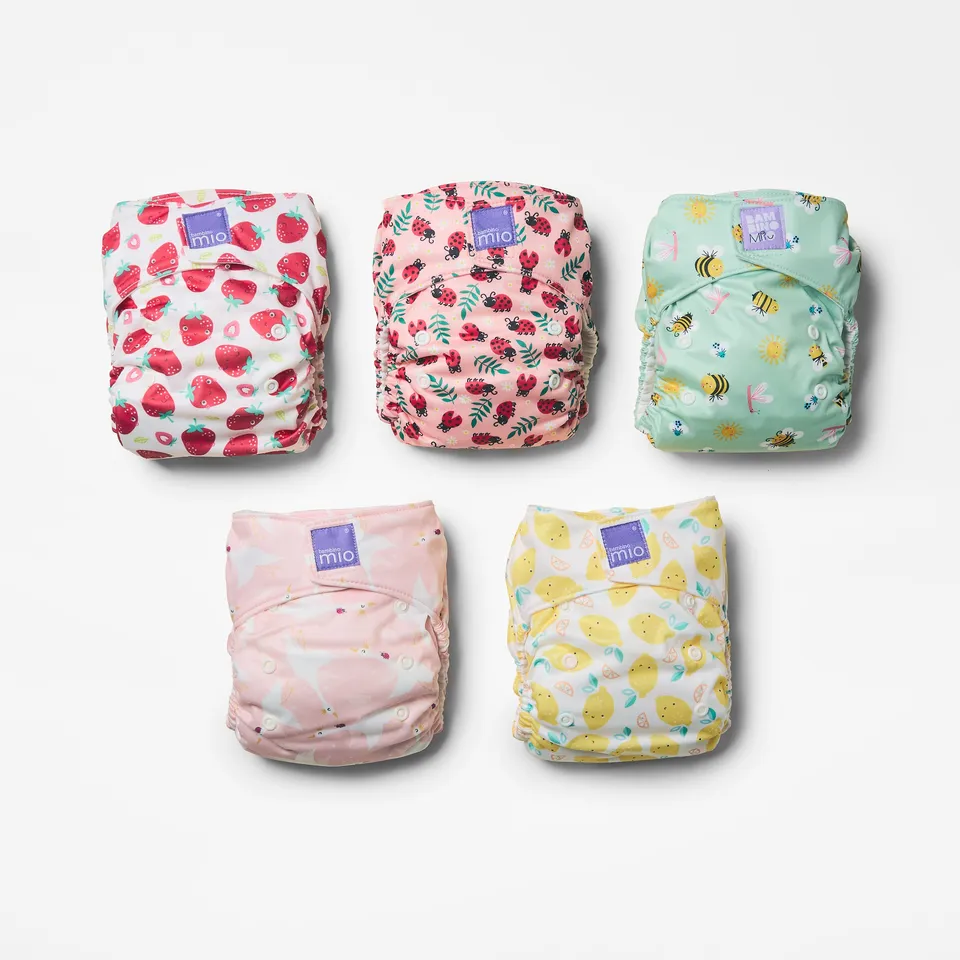 bambino-mio-miosolo-classic-all-in-one-stoffwindeln-5er-set-krabbelabenteuer image 1