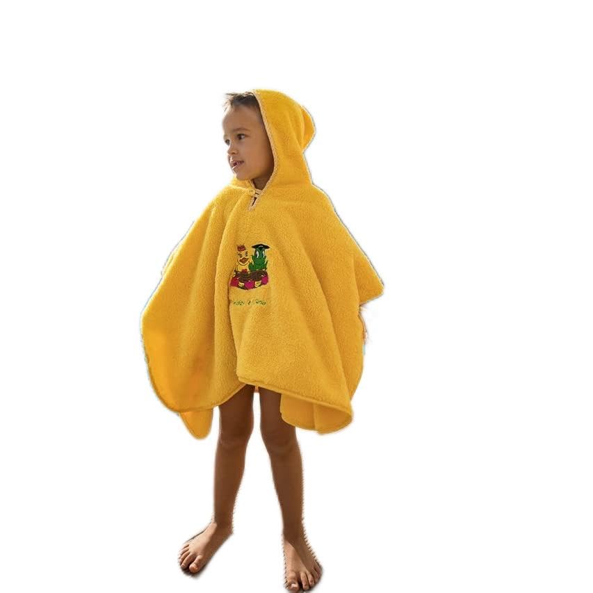 freds-swim-academy-fred-gina-badeponcho-mit-kapuze-gelb-f-r-babys-und-kinder image 5