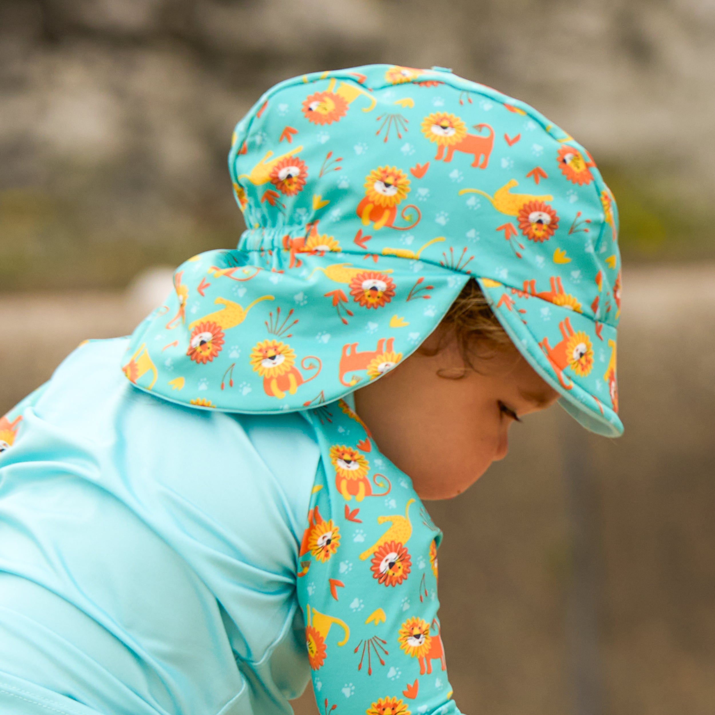 bambino-mio-upf-40-wende-schwimmhut-coole-katzen image 6
