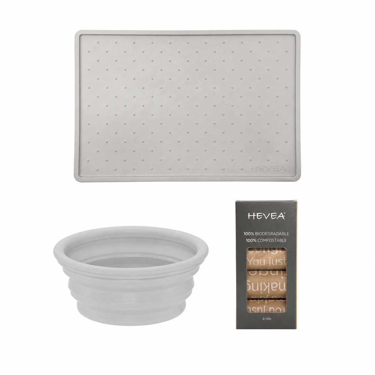 hevea-dog-everyday-essentials-3er-set-futtermatte-reisenapf-zubeh-r image 2