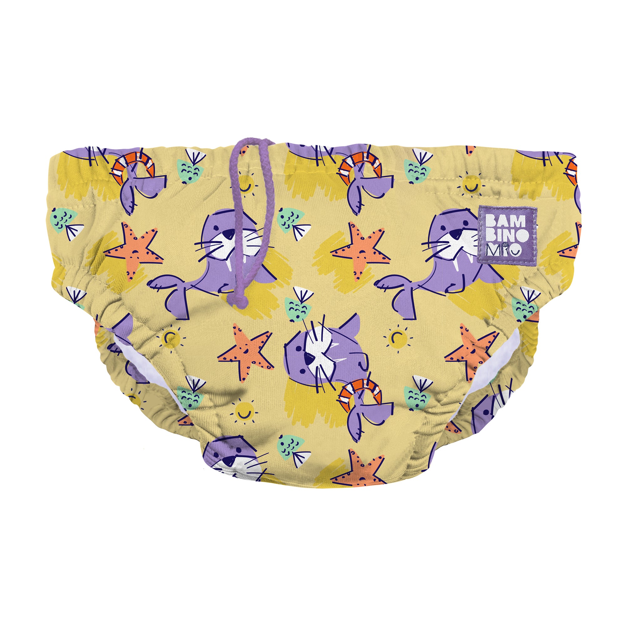 bambino-mio-wiederverwendbare-schwimmwindel-robben image 1