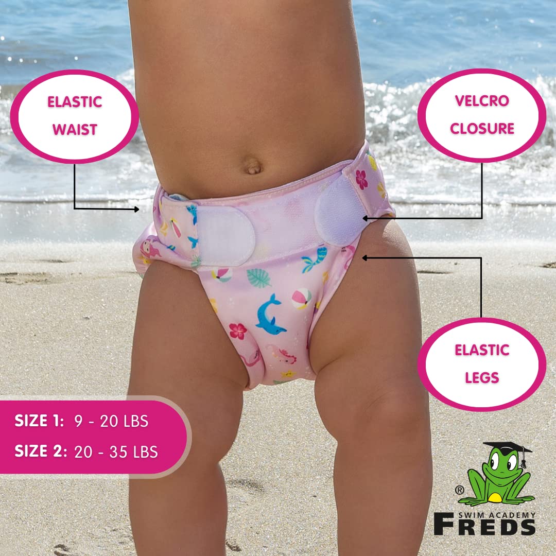 freds-swim-academy-swim-nappy-schwimmwindel-pink-gr-2-mit-klett image 2
