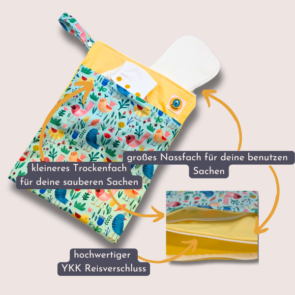 lumina-doppel-wetbag-nasstasche-2-f-cher-booklover-light-special-edition image 3