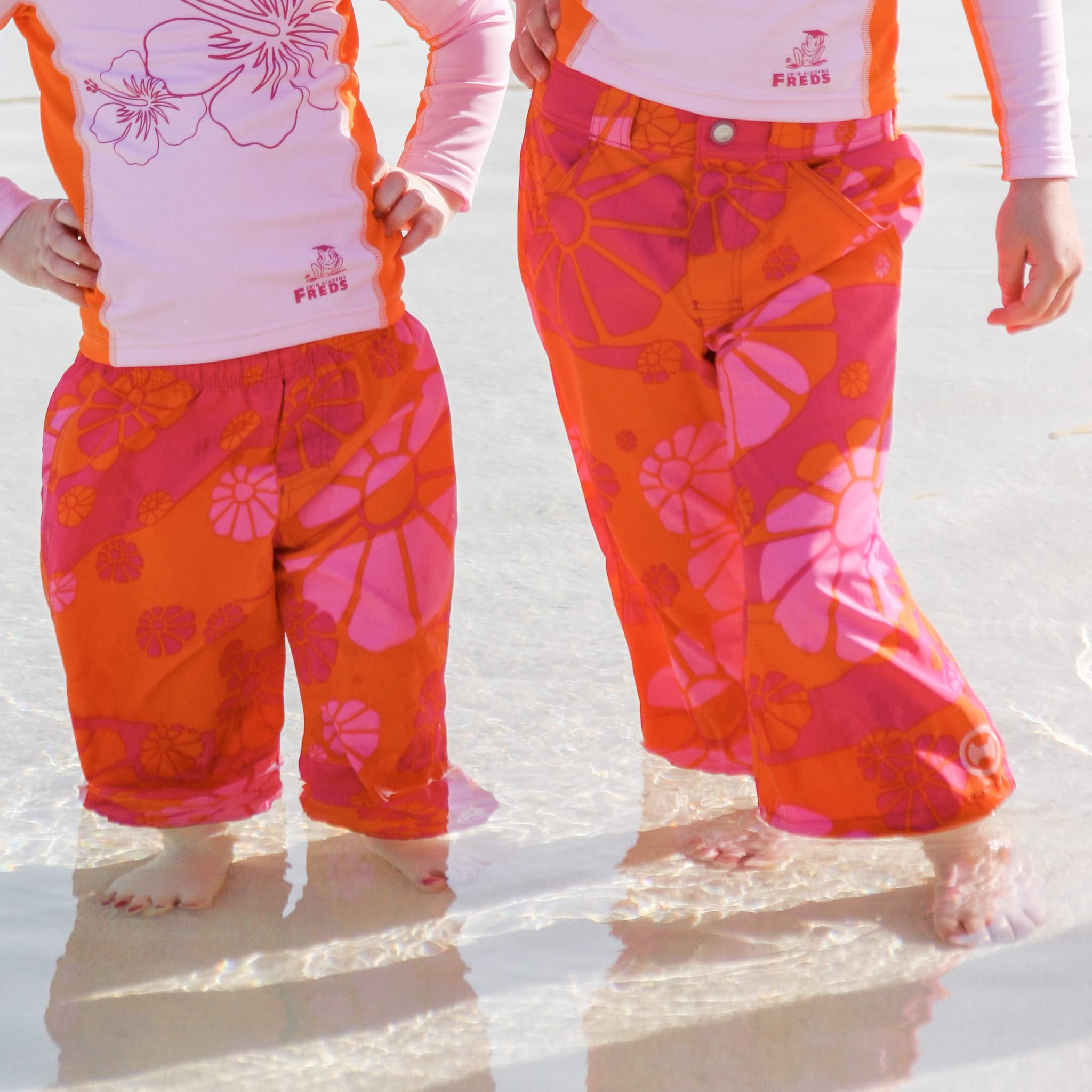 freds-swim-academy-3-4-sun-protection-pants-candyflower-uv-80-badehose image 2