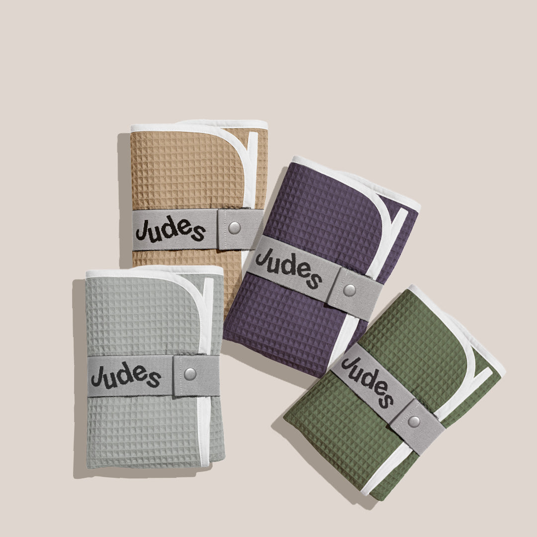 judes-family-wickelunterlage-sage-wickelunterlage-faltbar-bio-baumwolle image 1