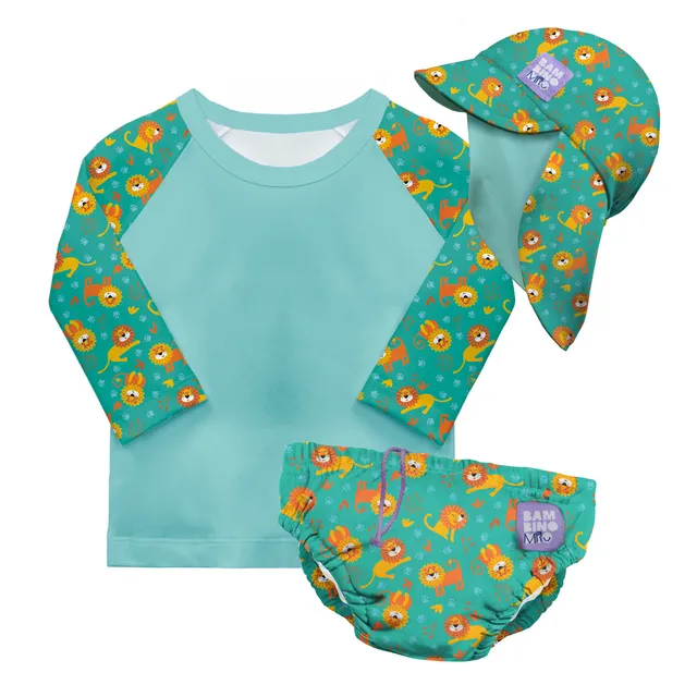 bambino-mio-3-teiliges-baby-schwimmset-coole-katzen image 1