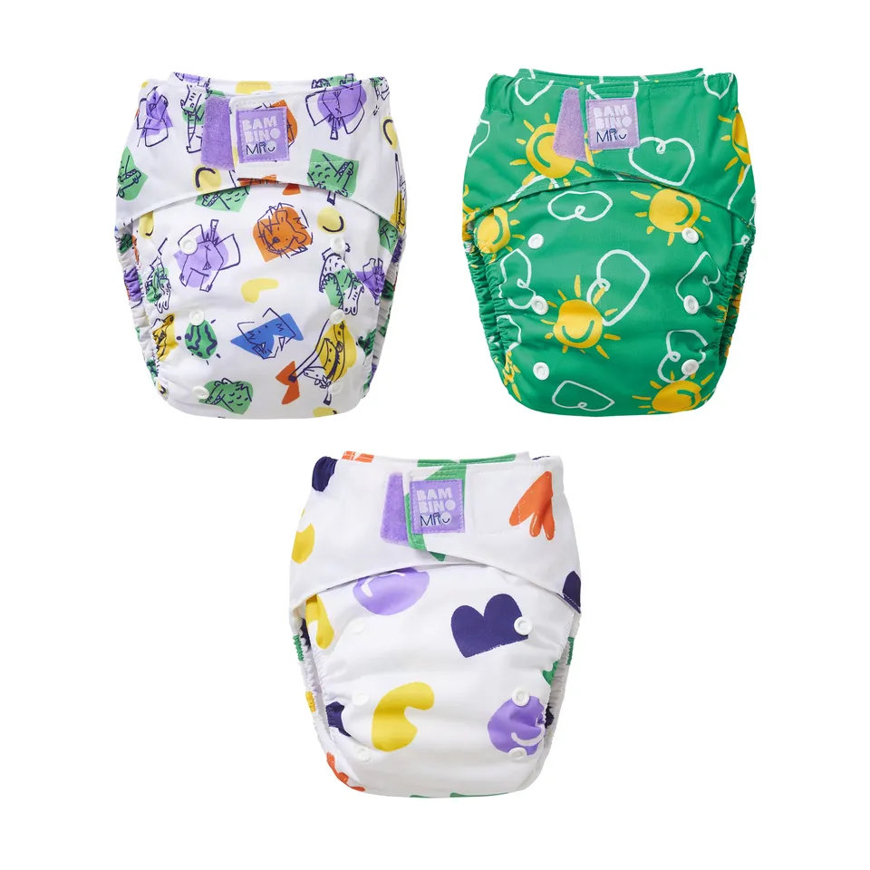bambino-mio-revolution-res-probier-trio-stoffwindeln-3er-pack-der-hellste-tag image 1