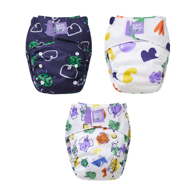 bambino-mio-revolution-res-probier-trio-stoffwindeln-3er-pack-kleine-helden image 1