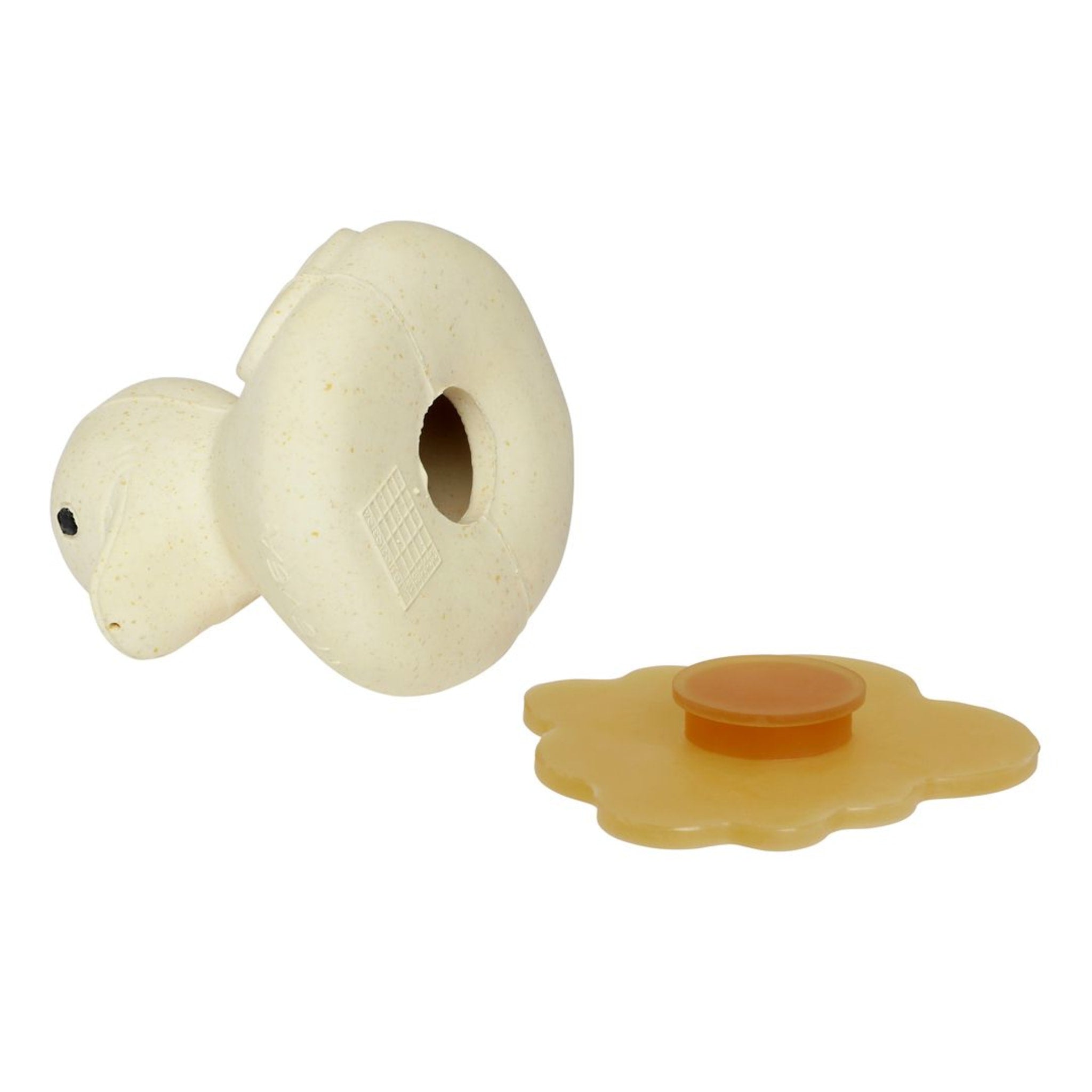 hevea-squeeze-n-splash-badeset-ente-frosch-aus-upcycled-naturkautschuk image 2