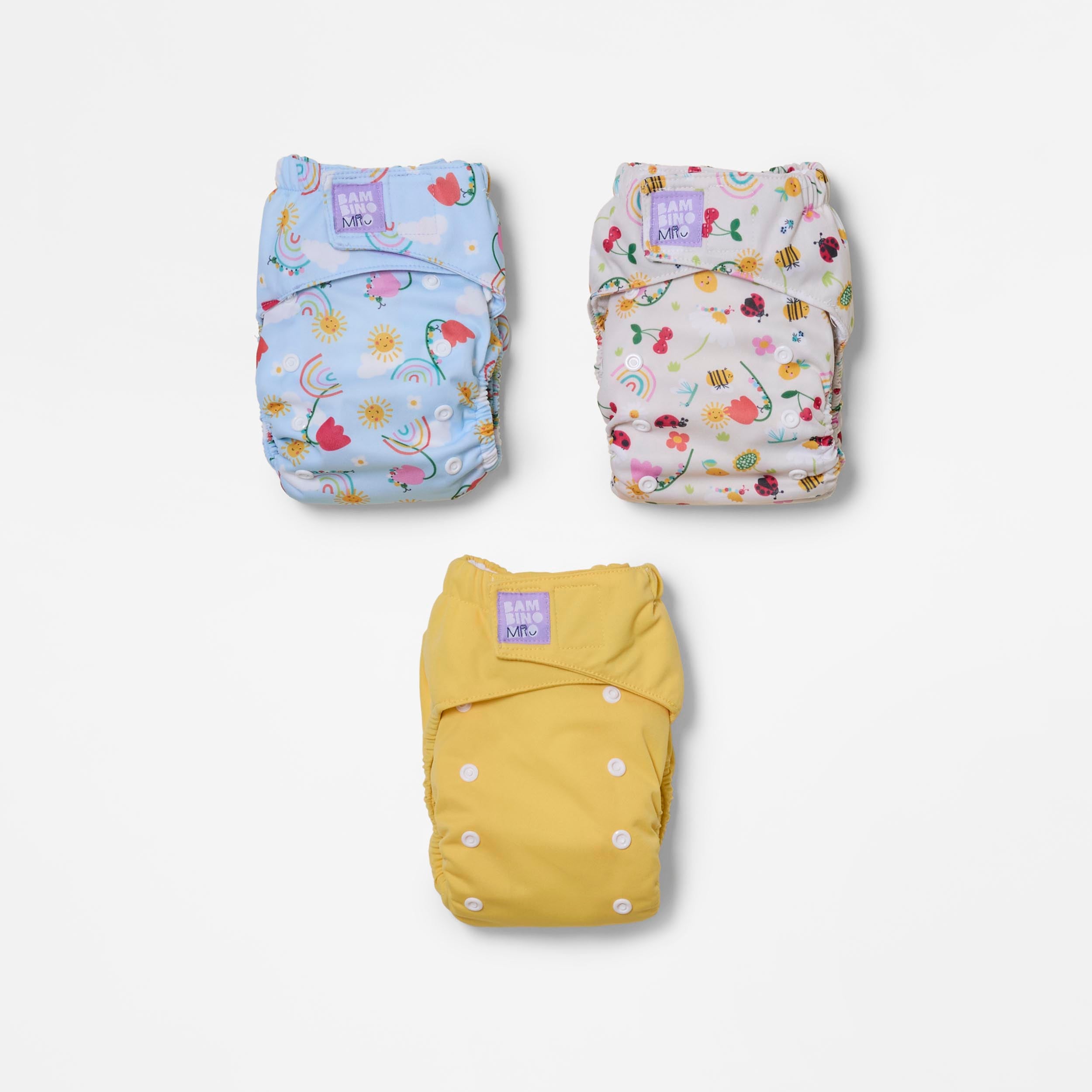bambino-mio-revolution-res-probier-trio-3er-pack-gartenparty-motive image 1
